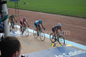 Roger Hammond (Cervélo), Niki Terpstra (Milram), Kurt-Asle Arvesen (Saxo Bank) & Bert Scheirlinckx (Landbouwkrediet) (608x)
