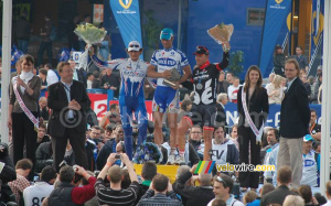 Paris-Roubaix 2009 : 1/ Tom Boonen, 2/ Filippo Pozzato, 3/ Thor Hushovd (2) (387x)