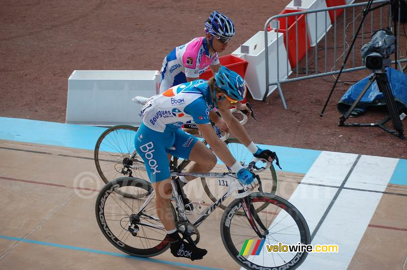 Steve Chainel (BBox Bouygues Telecom) & Simon Spilak (Lampre NGC)