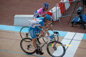 Steve Chainel (BBox Bouygues Telecom) & Simon Spilak (Lampre NGC) - hors délais (1106x)