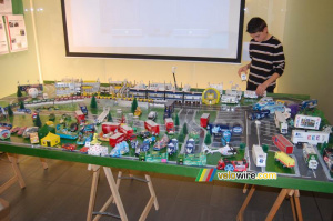 A beautiful miniature of the Tour de France (6372x)