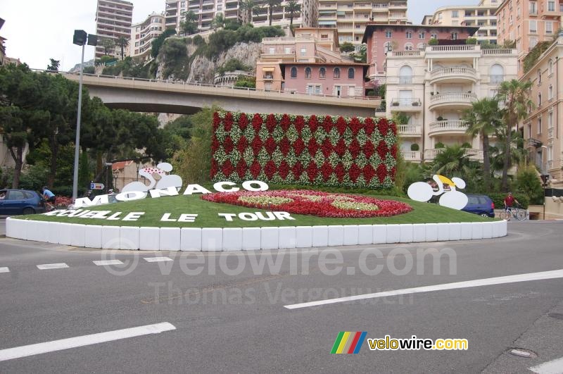 Rond point Monaco accueille le Tour