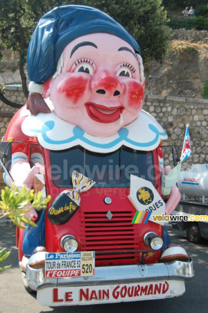 Caravane publicitaire - Le Nain Gourmand à Monaco (533x)