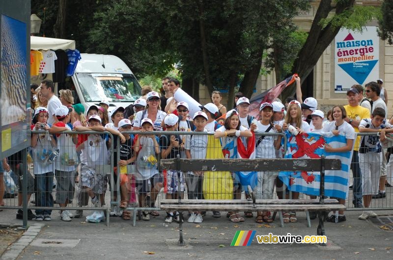 The fans of the Schleck brothers