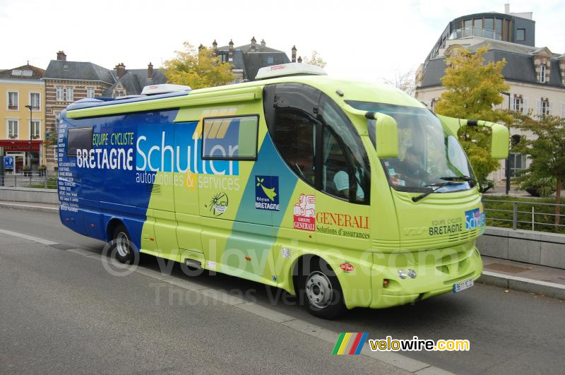 De bus van Bretagne-Schuller