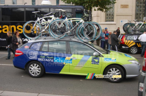 La voiture de l'équipe Bretagne Schuller (866x)