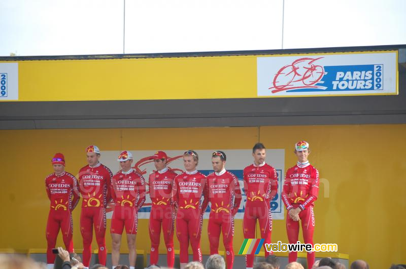 De Cofidis ploeg