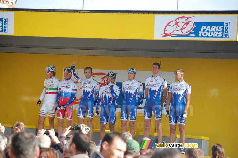 The Katusha team