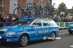 The Team Milram car (361x)
