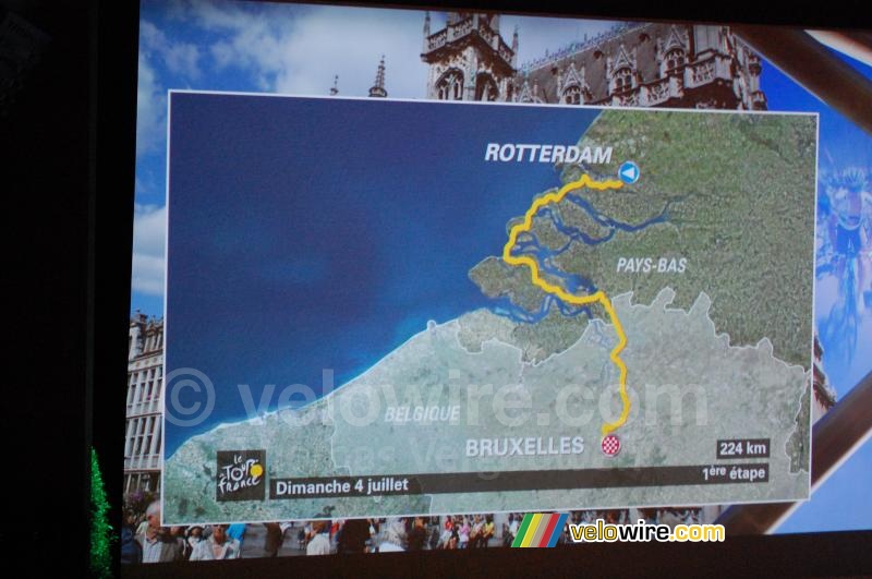 Tour de France 2010 : 1 - dimanche 4 juillet - Rotterdam > Bruxelles - 224 km