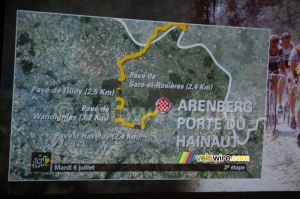 Tour de France 2010: 3 - Tuesday 6 July - finish and paved zones Wanze > Arenberg / Porte du Hainaut - 207 km (2658x)