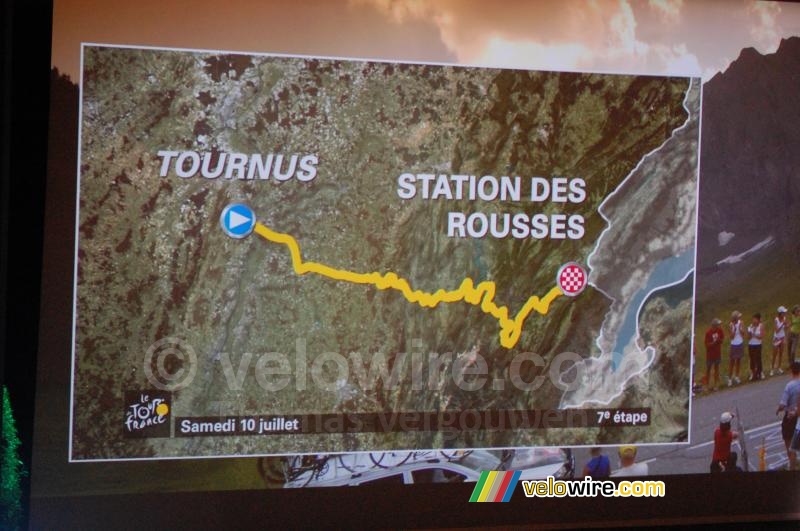 Tour de France 2010: 7 - zaterdag 10 juli - Tournus > Station des Rousses - 161 km