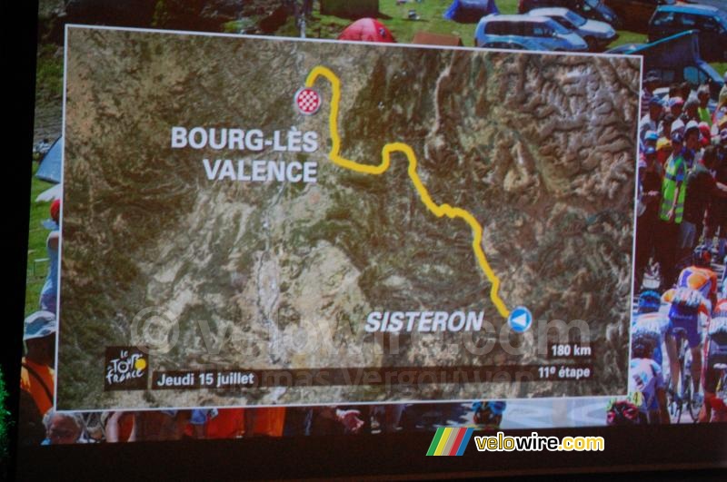 Tour de France 2010: 11 - donderdag 15 juillet - Sisteron > Bourg-ls-Valence - 180 km