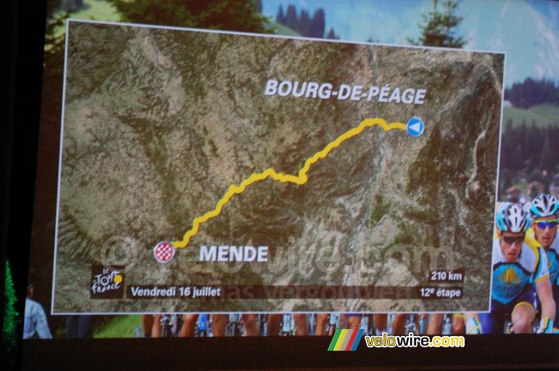 Tour de France 2010: 12 - vrijdag 16 juli - Bourg-de-Page > Mende - 210 km