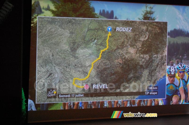 Tour de France 2010: 13 - zaterdag 17 juli - Rodez > Revel - 195 km