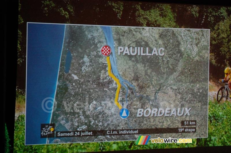 Tour de France 2010: 19 - zaterdag 24 juli - Bordeaux > Pauillac - tijdrit - 51 km