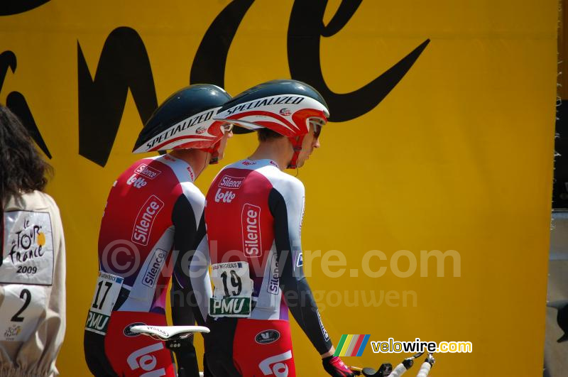 Jurgen van den Broeck & Charles Wegelius (Silence-Lotto)