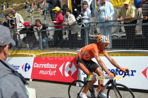 Egoi Martinez (Euskaltel Euskadi) termine 5ème à Arcalis (243x)