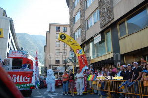 L'arche de départ à Andorre la Vieille (227x)