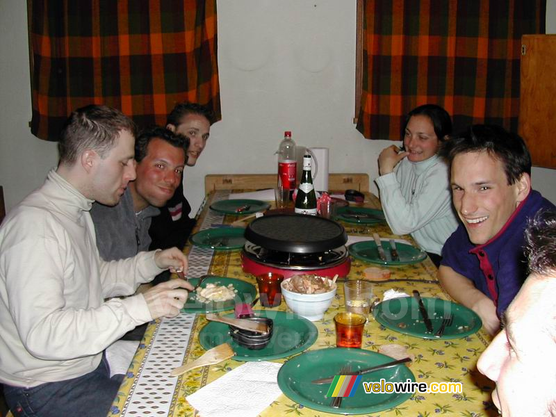 Olivier, Michoux, Thomas, Marie-Laure, Sébastien & Bernard