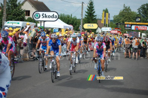 Romain Feillu (Agritubel), Filippo Pozzato (Team Katusha), Tom Boonen (Quick Step) (371x)