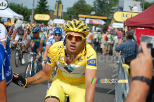 Rinaldo Nocentini (AG2R La Mondiale) à Saint-Fargeau (322x)