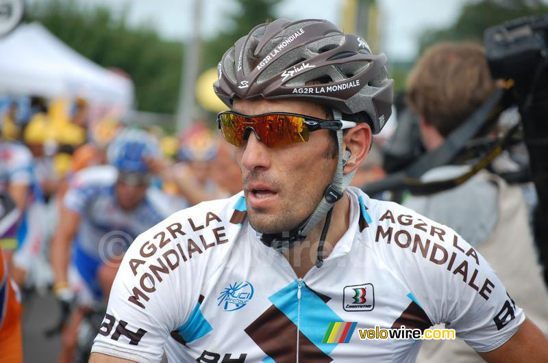 Jos Luis Arrieta (AG2R La Mondiale) in Saint-Fargeau