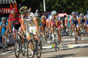 Fabian Cancellara (Saxo Bank) & Mark Renshaw (Columbia-HTC) à Vittel (2) (638x)
