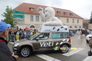 Caravane publicitaire : le Yeti de Skoda (269x)