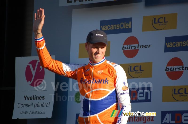 Lars Boom (Rabobank), back for the white jersey