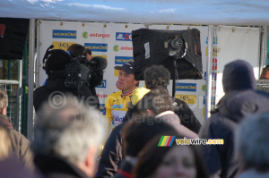 Lars Boom (Rabobank) in a TV interview (601x)