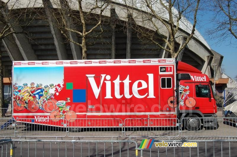The Vittel truck in Limoges