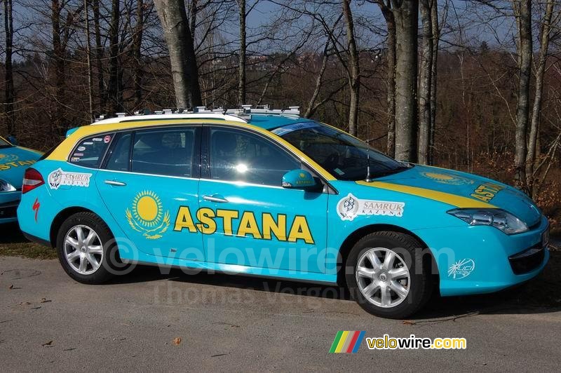 De auto van Astana