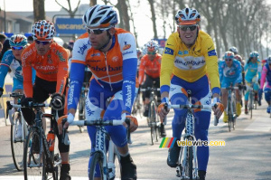 Romain Sicard (Euskaltel-Euskadi), Tom Leezer & Lars Boom (Rabobank) (1231x)