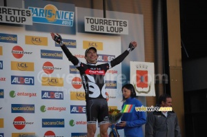 Xavier Tondo (Cervélo TestTeam) sur le podium (1) (384x)