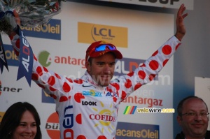 Amaël Moinard (Cofidis) wearing the polka dot jersey (411x)