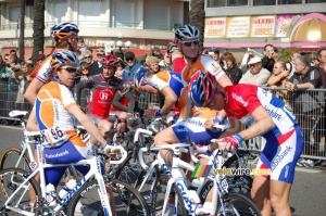 Les coureurs de l'équipe Rabobank (368x)