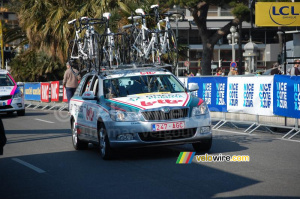 The Omega Pharma-Lotto car (341x)