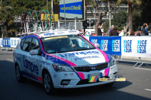La voiture Lampre-Farnese Vini (698x)