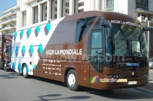 The AG2R La Mondiale team bus (886x)