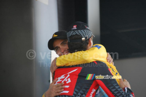 Alberto Contador (Astana) & Luis Léon Sanchez (Caisse d'Epargne) (659x)