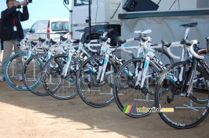 The AG2R La Mondiale bikes (541x)