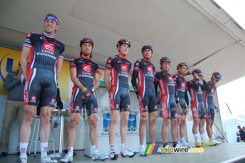 The Caisse d'Epargne team