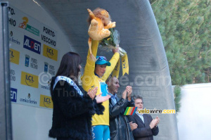 Pierrick Fédrigo (Bbox Bouygues Telecom) en maillot jaune (612x)