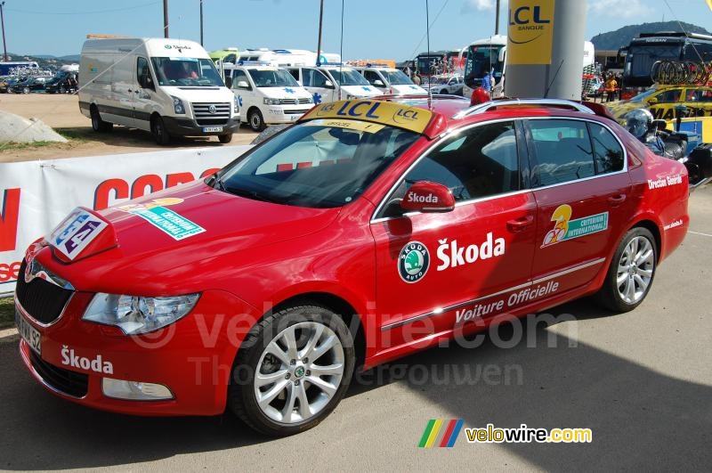 The official car of the Critérium International 2010