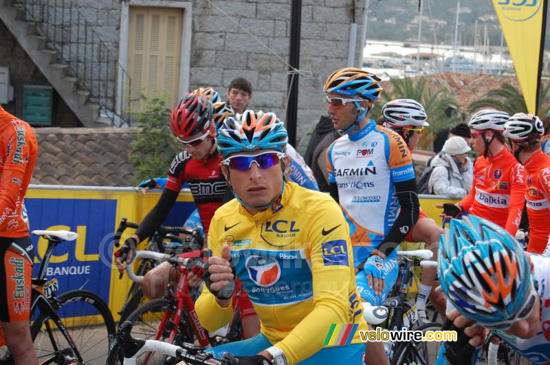 Pierrick Fédrigo (Bbox Bouygues Telecom) en maillot jaune (3)