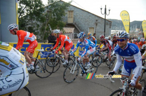 Dimitri Champion (AG2R La Mondiale) at the start in Porto-Vecchio (436x)