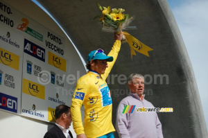 Pierrick Fédrigo (Bbox Bouygues Telecom) sur le podium (594x)