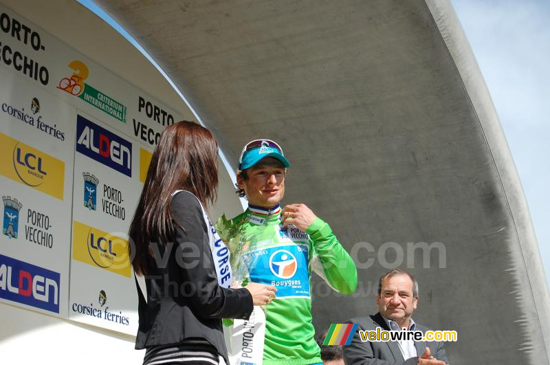 Pierrick Fédrigo (Bbox Bouygues Telecom) in the green jersey