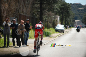 Florian Stalder (BMC Racing Team) gets some encouragements (427x)